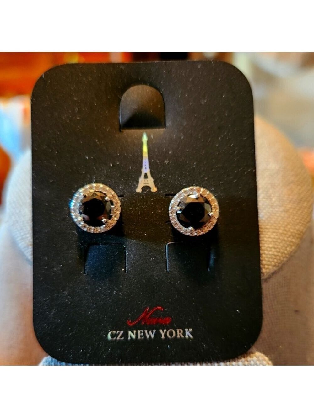 Cubic zirconia earrings studs